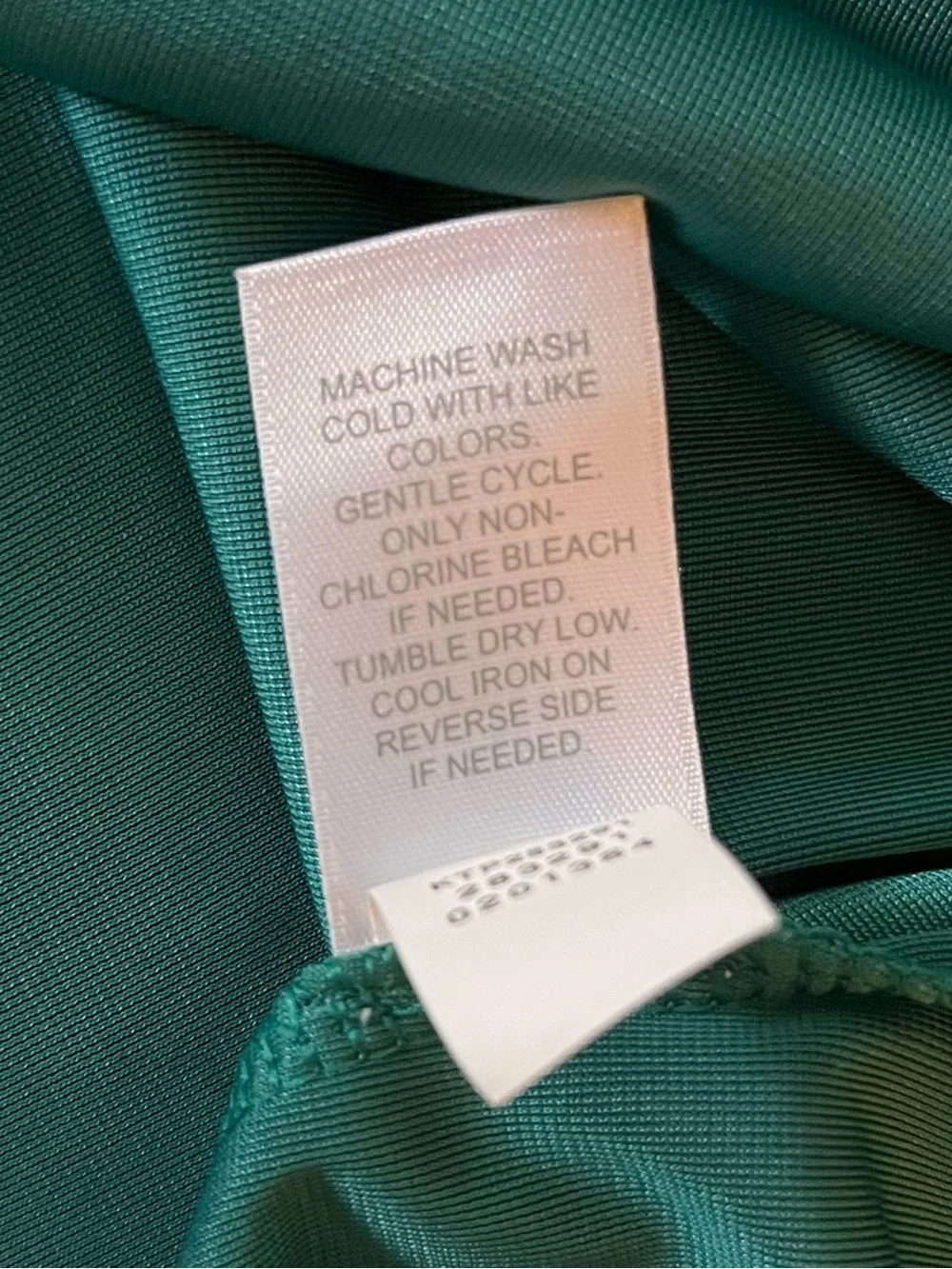 NWT NEW J. Jill Velvet Long-Sleeve Women’s Top in Teal - Picture 5 of 8